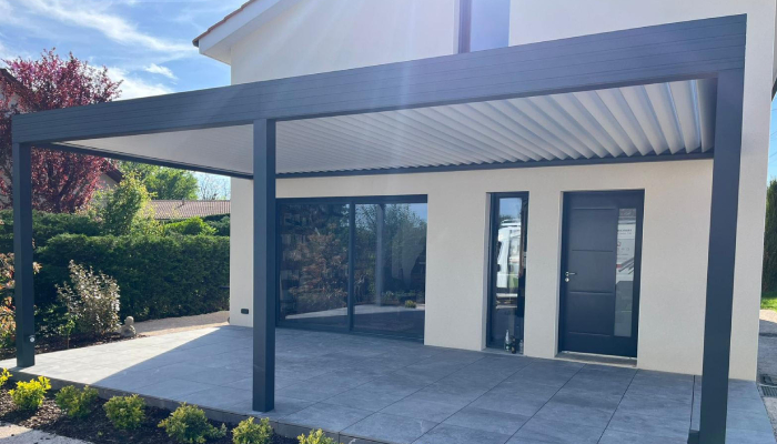 Pergola aluminium moderne